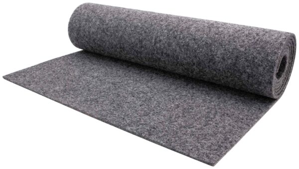 Primaflor-Ideen in Textil Nadelvliesteppich "TURBO", rechteckig, robust und strapazierfähig, fussbodenheizungsgeeignet, Kurzflor Teppich