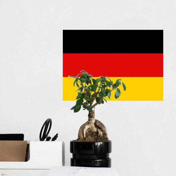 Wall-Art Wandtattoo "Fussball Deutschland Fahne", (1 St.)