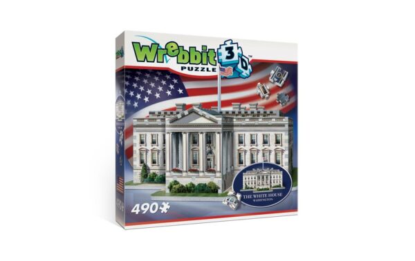 Wrebbit 3D-Puzzle "The White House", (490 tlg.)