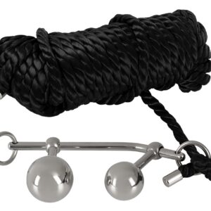 Vaginal-/Analplugs „Bondage Plugs with 10 m Rope“ plus 10-Meter-Bondageseil