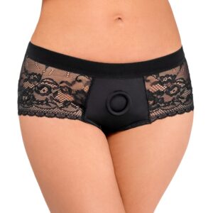 Strap-on-Panties aus Spitze