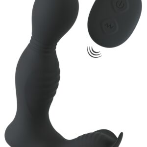 Analvibrator „RC Butt Plug with 2 Functions“ mit Rotation