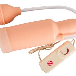 Masturbator „French Kiss“ mit Vibration und Pumpball