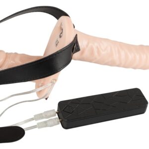 Umschnallvibrator „Strap-On Duo“ mit 2 Vibratoren