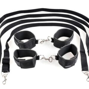 Bettfessel-Set „Cuff & Tether Set“