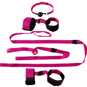 10-teiliges Bondage-Set „Pink Passion Bondage Kit“