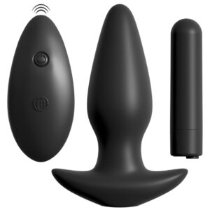 Vibro-Analplug „remote controlled silicone plug“ mit Fernbedienung