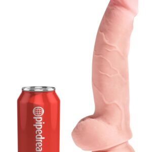 Dildo „8" Triple Density Cock with Balls“