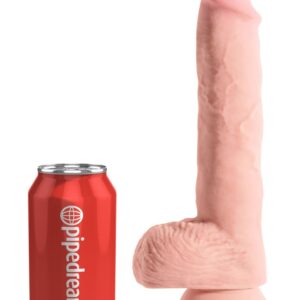 Dildo „10" Triple Density Cock with Balls“