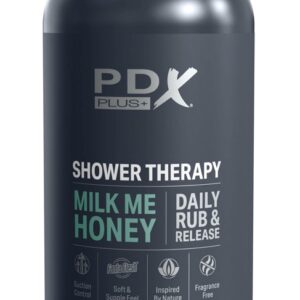 Masturbator „Shower Therapy Milk Me Honey“ inklusive abnehmbarem Saugfuß