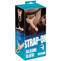 Strap-On Silicone Sleeve Medium