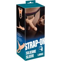 Strap-On Silicone Sleeve Large