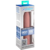 Uncut Silicone Penis Enhancer Natural