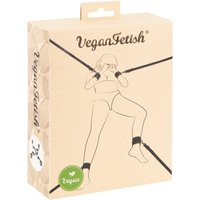 Vegan Fetish Bettfessel-Set