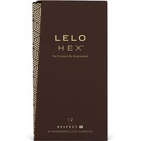 LELO Hex Condoms Respect XL 12 Pack